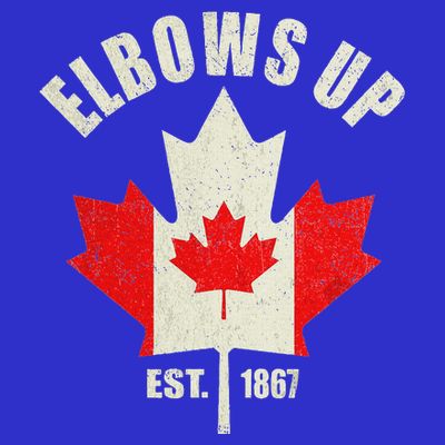 Elbows Up Canada Est 1867 Proud Canadian Strong Canada T-Shirt