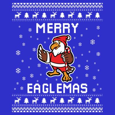 Eagles Ugly Christmas Sweater Eagles Lover Holiday Present Gift T-Shirt
