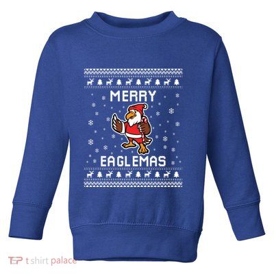 Eagles Ugly Christmas Sweater Eagles Lover Holiday Present Gift Toddler Sweatshirt