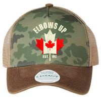 Elbows Up Canada Est 1867 Proud Canadian Strong Canada Legacy Tie Dye Trucker Hat