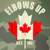 Elbows Up Canada Est 1867 Proud Canadian Strong Canada Legacy Tie Dye Trucker Hat