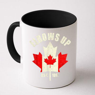 Elbows Up Canada Est 1867 Proud Canadian Strong Canada Mug