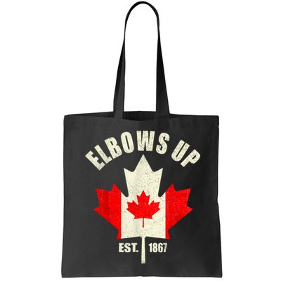 Elbows Up Canada Est 1867 Proud Canadian Strong Canada Bag
