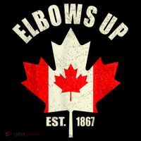 Elbows Up Canada Est 1867 Proud Canadian Strong Canada Tank Top
