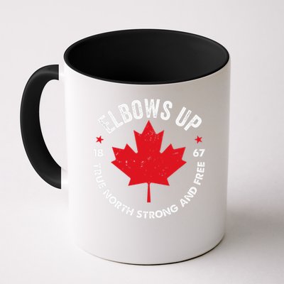 Elbows Up Canada Est 1867 Proud Canadian Strong Canada Gifts Gift Mug