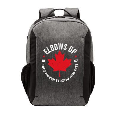 Elbows Up Canada Est 1867 Proud Canadian Strong Canada Gifts Gift Vector Backpack