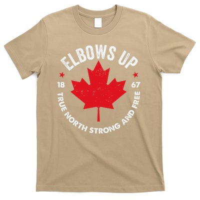 Elbows Up Canada Est 1867 Proud Canadian Strong Canada Gifts Gift T-Shirt