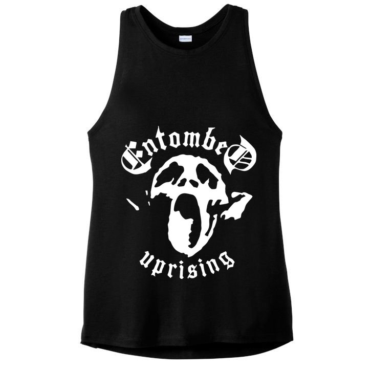 Entombed Uprising Death Edge Of Sanity Ladies PosiCharge Tri-Blend Wicking Tank