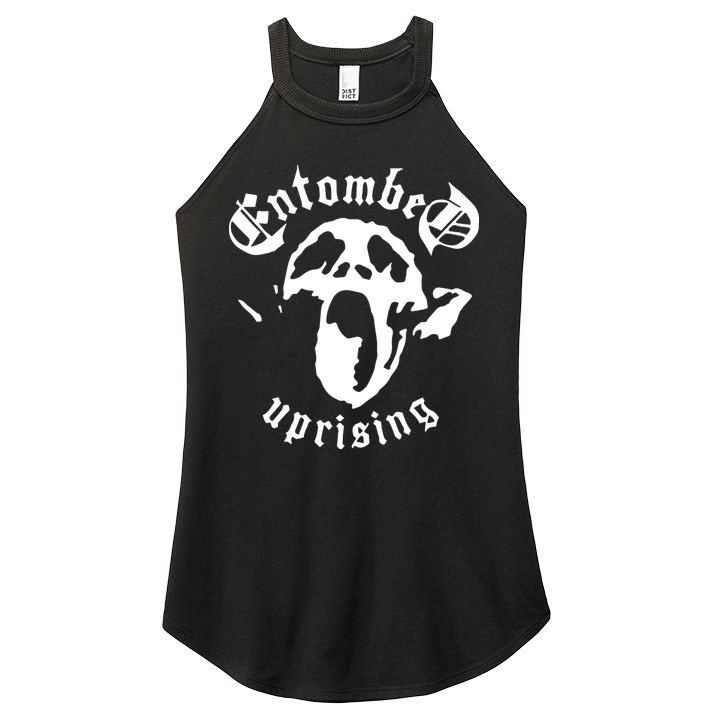 Entombed Uprising Death Edge Of Sanity Women's Perfect Tri Rocker Tank