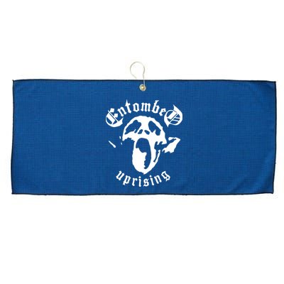 Entombed Uprising Death Edge Of Sanity Large Microfiber Waffle Golf Towel