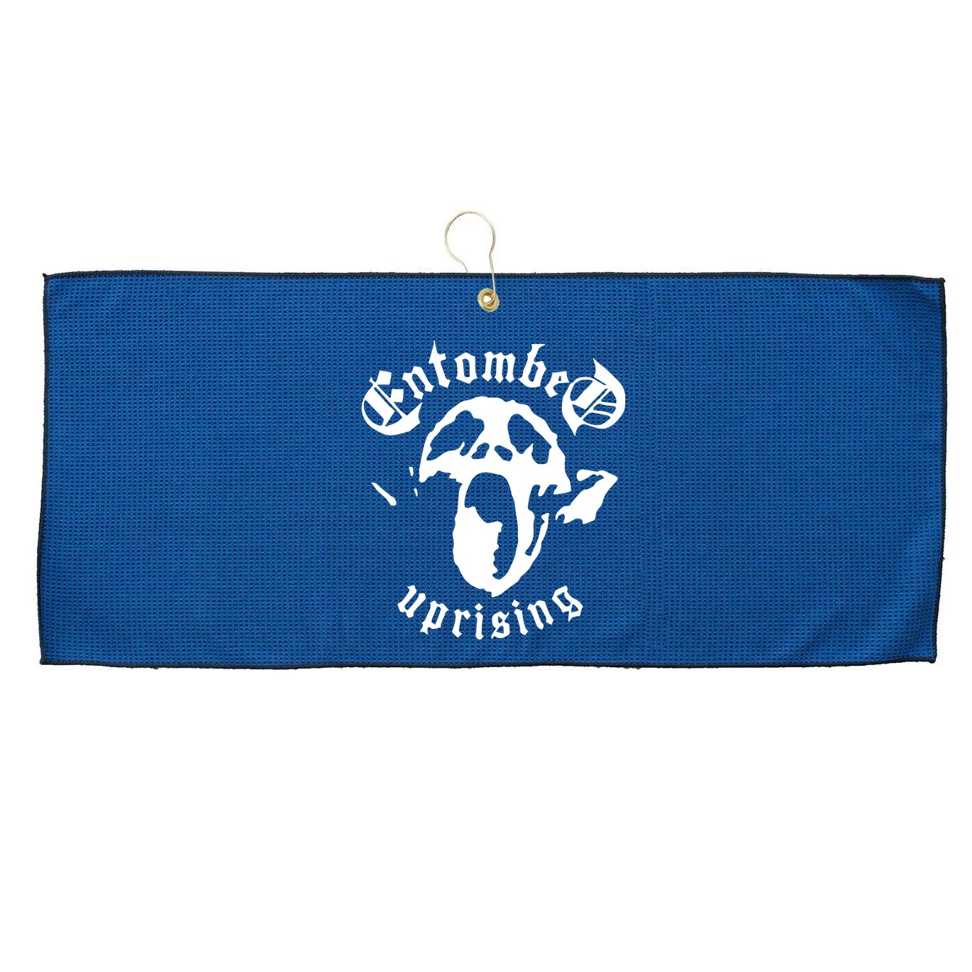 Entombed Uprising Death Edge Of Sanity Large Microfiber Waffle Golf Towel