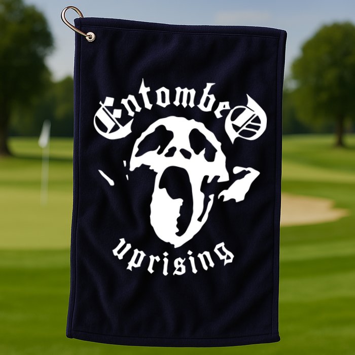 Entombed Uprising Death Edge Of Sanity Golf Towel