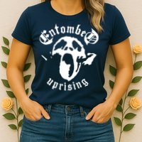 Entombed Uprising Death Edge Of Sanity Womens T-Shirt