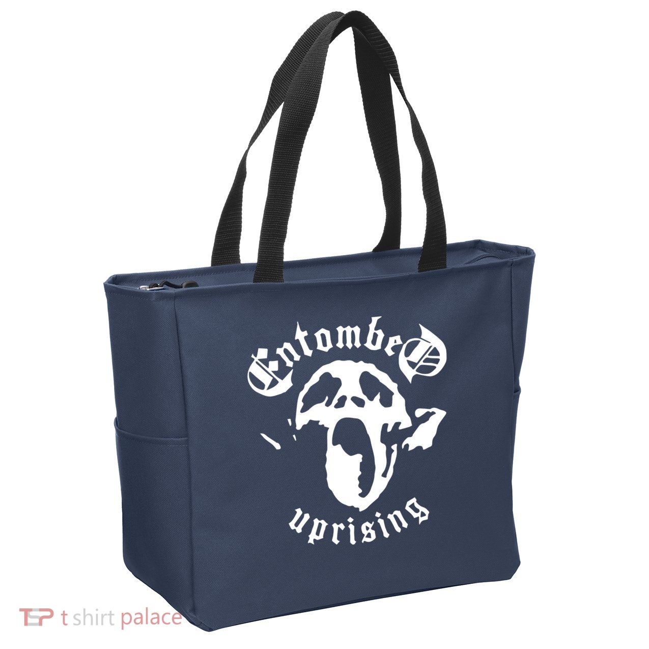 Entombed Uprising Death Edge Of Sanity Zip Tote Bag