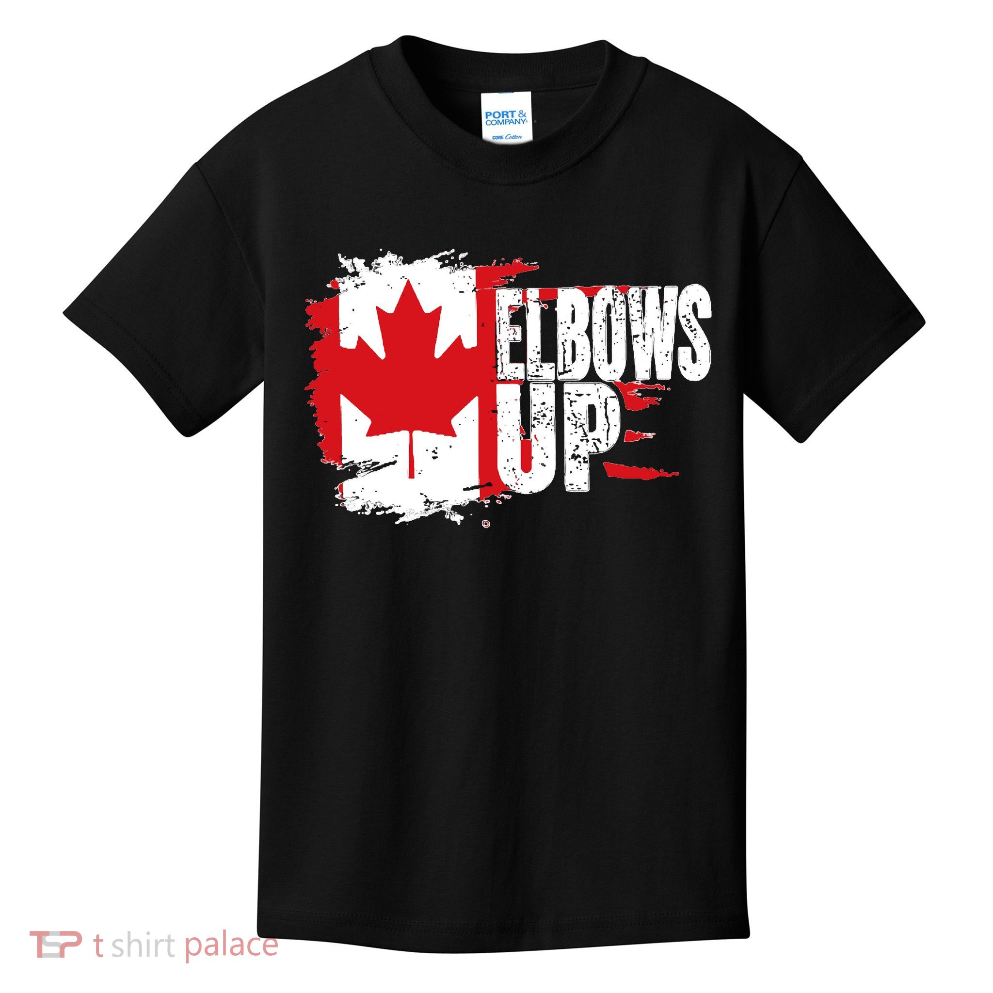 elbows up Kids T-Shirt