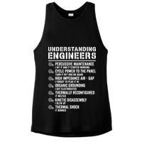 Explained Understanding Engineers Mechanical Engineering Ladies PosiCharge Tri-Blend Wicking Tank