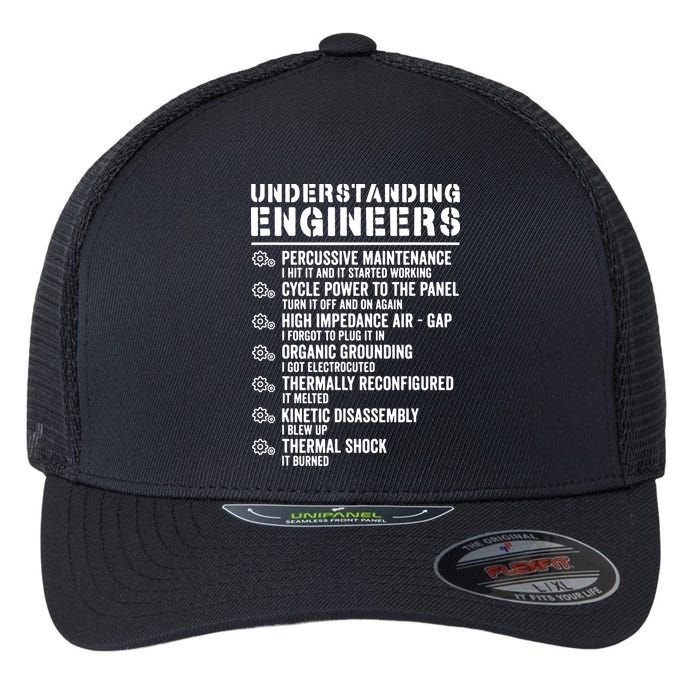 Explained Understanding Engineers Mechanical Engineering Flexfit Unipanel Trucker Cap