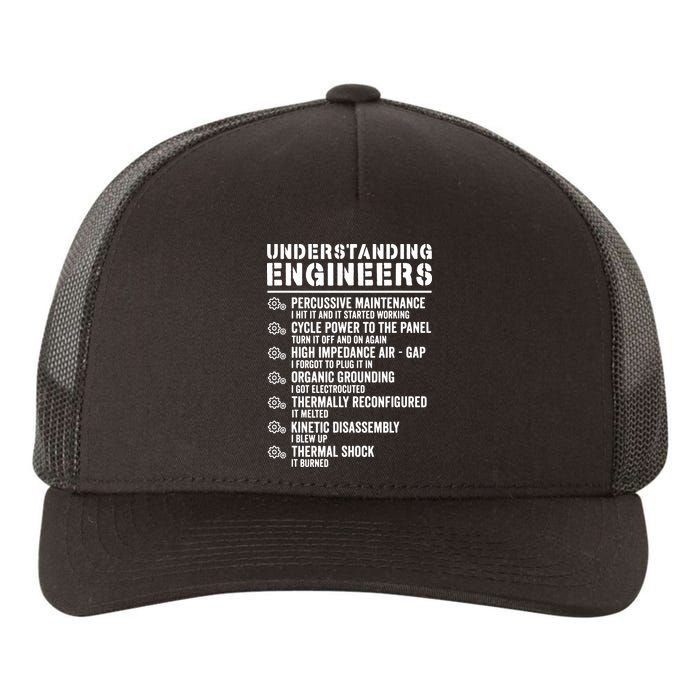 Explained Understanding Engineers Mechanical Engineering Yupoong Adult 5-Panel Trucker Hat