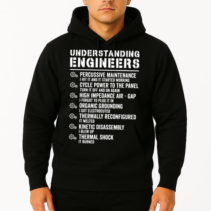 Explained Understanding Engineers Mechanical Engineering Hoodie
