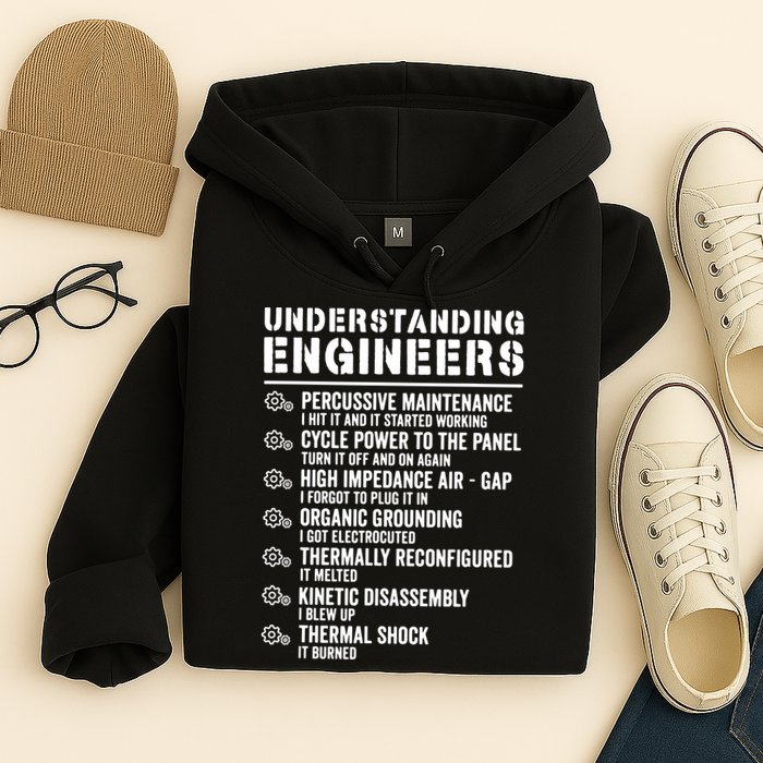 Explained Understanding Engineers Mechanical Engineering Hoodie