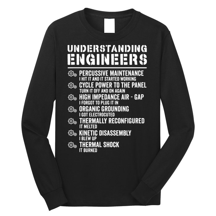 Explained Understanding Engineers Mechanical Engineering Long Sleeve Shirt