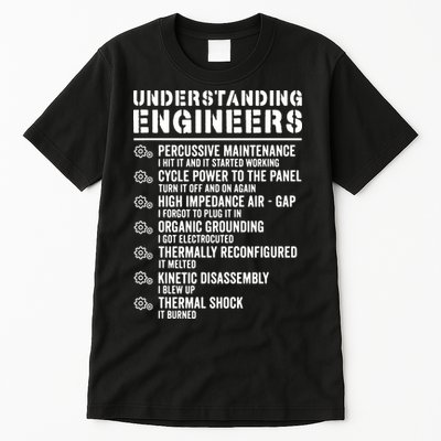 Explained Understanding Engineers Mechanical Engineering Tall T-Shirt