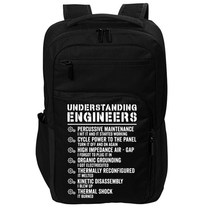 Explained Understanding Engineers Mechanical Engineering Impact Tech Backpack