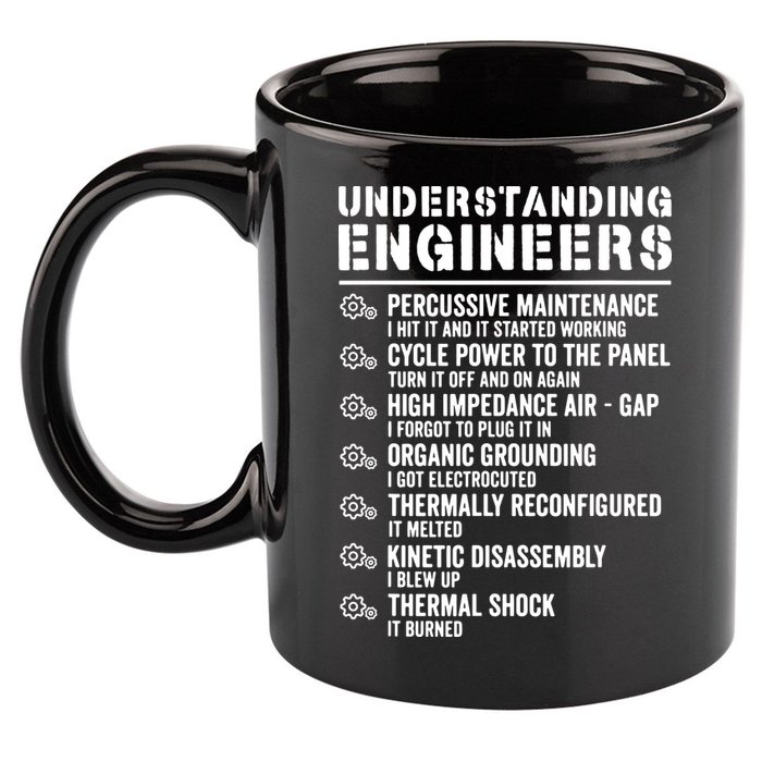 Explained Understanding Engineers Mechanical Engineering 11oz C Handle Ceramic Mug