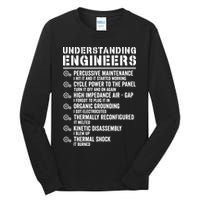 Explained Understanding Engineers Mechanical Engineering Tall Long Sleeve T-Shirt