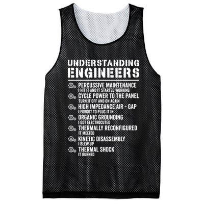 Explained Understanding Engineers Mechanical Engineering Mesh Reversible Basketball Jersey Tank