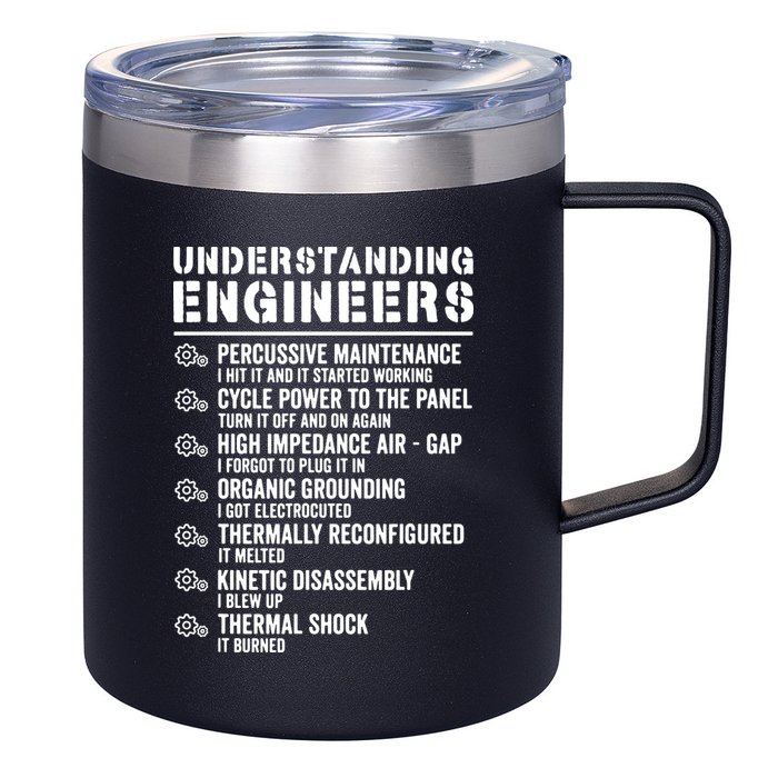 Explained Understanding Engineers Mechanical Engineering 12oz Stainless Steel Coffee Mug