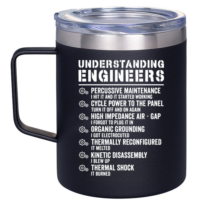Explained Understanding Engineers Mechanical Engineering 12oz Stainless Steel Coffee Mug