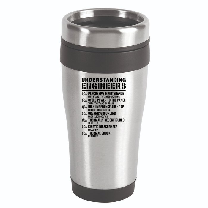 Explained Understanding Engineers Mechanical Engineering 16oz Travel Tumbler