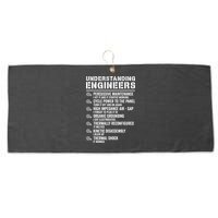 Explained Understanding Engineers Mechanical Engineering Large Microfiber Waffle Golf Towel