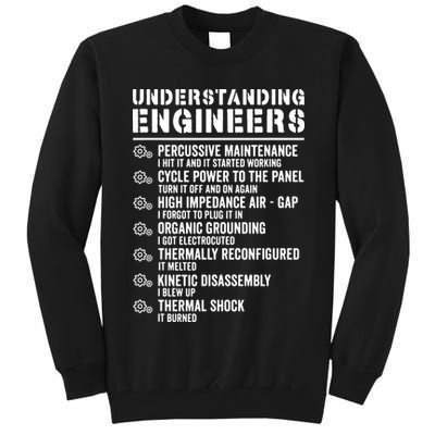 Explained Understanding Engineers Mechanical Engineering Tall Sweatshirt