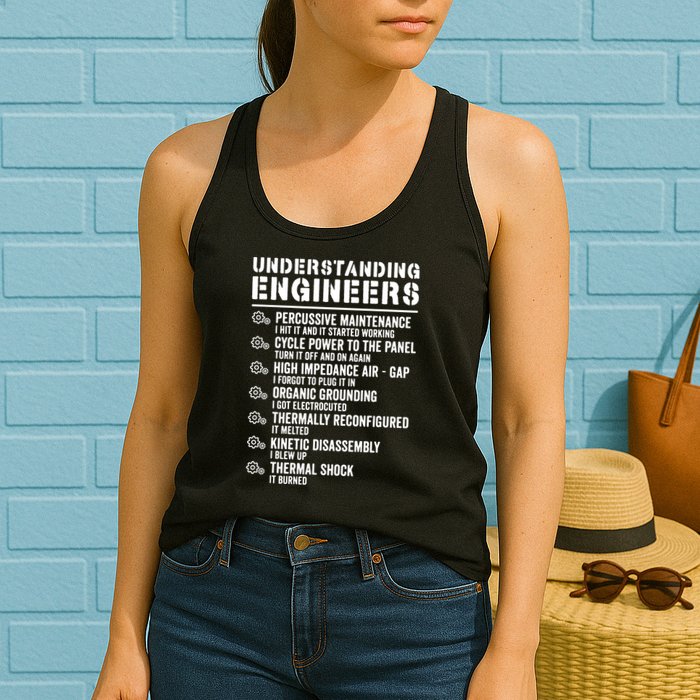 Explained Understanding Engineers Mechanical Engineering Womens Tank Top