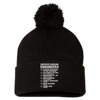 Explained Understanding Engineers Mechanical Engineering Pom Pom 12in Knit Beanie