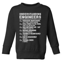 Explained Understanding Engineers Mechanical Engineering Toddler Sweatshirt