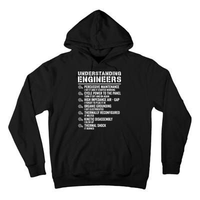 Explained Understanding Engineers Mechanical Engineering Tall Hoodie