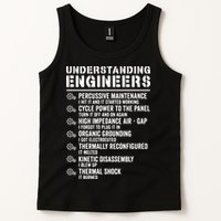 Explained Understanding Engineers Mechanical Engineering Tank Top