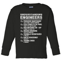 Explained Understanding Engineers Mechanical Engineering Toddler Long Sleeve Shirt