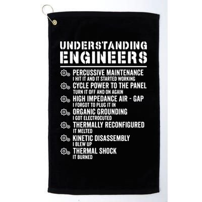 Explained Understanding Engineers Mechanical Engineering Golf Towel