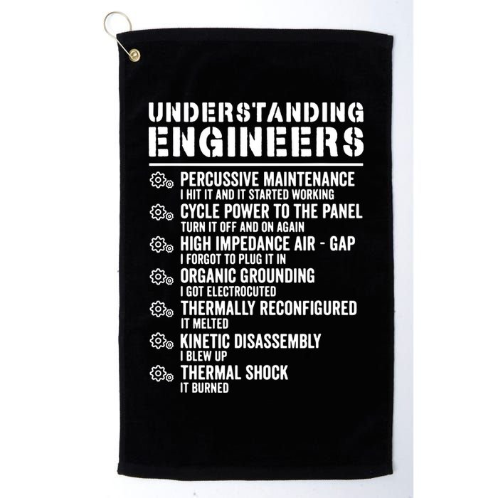 Explained Understanding Engineers Mechanical Engineering Golf Towel