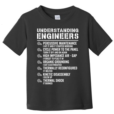 Explained Understanding Engineers Mechanical Engineering Toddler T-Shirt