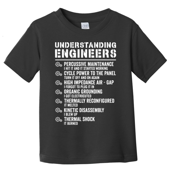 Explained Understanding Engineers Mechanical Engineering Toddler T-Shirt