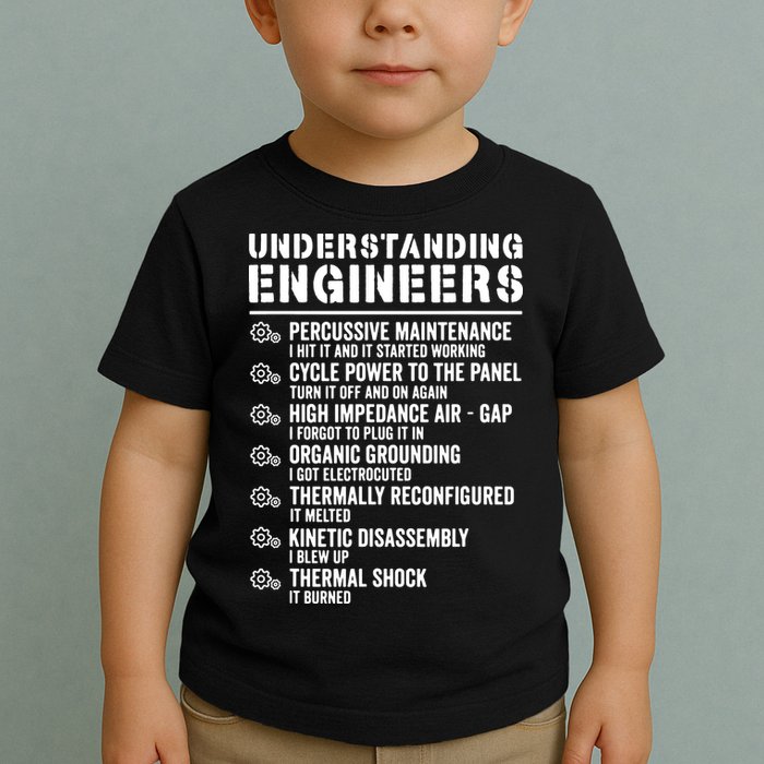 Explained Understanding Engineers Mechanical Engineering Toddler T-Shirt