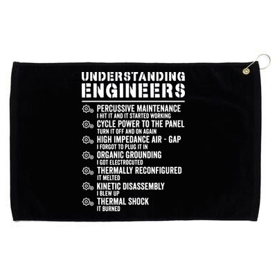 Explained Understanding Engineers Mechanical Engineering Grommeted Golf Towel