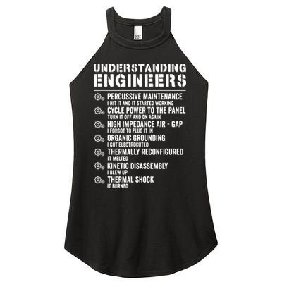 Explained Understanding Engineers Mechanical Engineering Women's Perfect Tri Rocker Tank