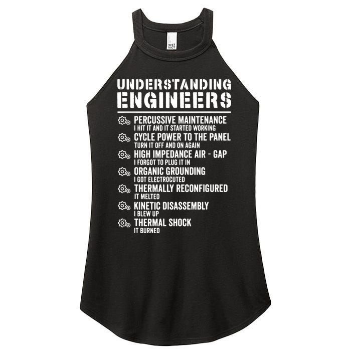 Explained Understanding Engineers Mechanical Engineering Women's Perfect Tri Rocker Tank