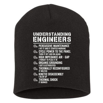 Explained Understanding Engineers Mechanical Engineering Short Acrylic Beanie